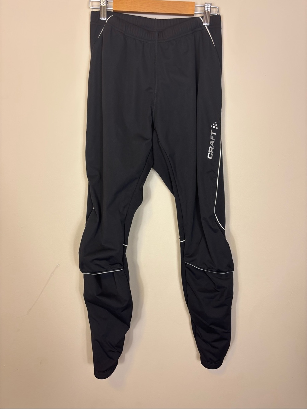 Craft Womens Black Reflective L3 Protection Ski Jogger Pants Medium RN 99431